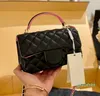 Mini hand-held flap crossbody bag Classic Top Quality Sheepskin Plaid Lattice Hardware Chain Quilted Shoulder Bag Luxury Designer Women Handbag