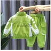 Conjuntos de ropa Conjunto de ropa para niños, chaqueta, traje, ropa de primavera y otoño, ropa deportiva para niños, conjunto de abrigo para bebés, pantalones, conjunto de dos piezas J231020