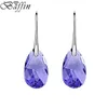 Original Crystal From SWAROVSKI Classic Drop Earrings Rhinestone Hanging Pendientes Jewelry Women Mother's Day Gift2664
