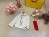 Luxury Shirt for Baby Chest pocket Kids lapel jacket Size 100-150 Handsome tie decoration Child Blouses Oct15
