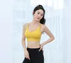 Women's Tanks Sports Bra For Women Beauty Back Underwear Fitness Outerwear Running Without Steel Ring Gather Shockproof