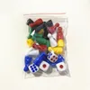 Outdoor Games Activiteiten 24 Stuks Schaakstuk 4 Dobbelstenen Plastic Menselijke Pionnen Spel Voor Bord Tafelblad Markers Componenten 231020