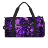 Outdoor Bags Abstract Splatter Paint Sports Black And Green Training Gym Bag Accessories Vintage Handbags Custom Fitness