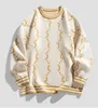 Mens Designer Sweaters Retro Classic Fashion pullover Sweatshirts Men Sweater Letter Embroidery Round Neck Comfortable Jumper Asian size M-2XL