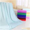 Towel High Quality Home Garden Large Absorbing Microfiber Kitchen Cloths Car Dry Cleaning Towels Wash Drop Delivery Mobiles Motorcycl