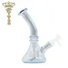 Glass Bongs Dab Rigs hookah electroplate Glas Bowl small Bubbler Beaker Bong Water Pipes Oil Rig