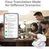 Cell Phone Earphones Language Translation Earbuds translate 114 languages simultaneously in real time with wireless Bluetooth APP travel translator 231019