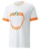 T-Shirts 2023 Cote Herren d Ivoire Nationalmannschaft Fußballtrikots Elfenbeinküste Drogba Kessie Zaha Cornet Männer Homme Maillot De Foot Fußball Mann Uniformen Obwa