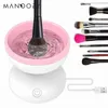 Makeup Tools Electric Makeup Brush Cleaner Machine Makeup Sponge Foundation Brush Cleaning Tools Automatisk snabb torkning Makeup Borstar Tvätt 231020