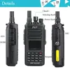 Walkie Talkie AES256 Encryptie TYT MD UV390 UV380 DMR VHF UHF Dual Band GPS IP67 Waterdicht Digitaal 231019