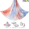 Resistance Bands Prior Fitness 5 Meter Yoga Hammock Set Anti Gravity Inversion Aerial Yoga Equipment Swing Trapeze 231019