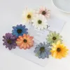 Decorative Flowers 50Pcs 6CM Artificial Scrapbook Christmas Wreaths Home Wedding Background Wall Decor Diy Outdoor Garden Crafts Silk Daisy