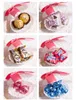 Present Wrap 10/20st Sweet Love Shell-Shape Presentlådor Bröllop Favor Sweet Candy Box Romantiska ringar smycken Box Party Jul Decor 231020