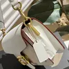 Designer Tabby Tote Crossbody Bags Handbag Real Leather Baguette Shoulder Bag Mirror Quality Square Fashion Satchela