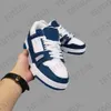 Designer Sneakers Men Causal Shoes Woman Platform Trainers Leather Fashion Lace Up Sole Running Shoes White Black Blue Luxury Velvet Suede Shoe With Box NO486
