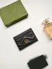 G*10A Top Quality Famous Cardholder G Designer Leather Canvas Printing Retro Wallet Mini Bank Card Holder Coin Purse