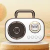 DZ-005 Retro Speaker Rechargeable Radio with Wireless Bluetooth Link USB Mp3 Player Outdoor Portable Speaker Box