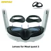 3D-очки для Meta Quest 3, линзы по рецепту, антисиняя линза для близорукости, быстроразборная магнитная оправа, стекло для Quest3 VR, аксессуары 231030