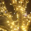 Noel Süslemeleri Led Işık Dize Yanıp Sönen Yıldız Dekorasyonu Açık Park Aydınlatma Düzeni Dekoratif Renkli Işıklar 231019