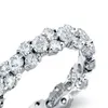 choucong Jewellery Bagues de mariage en diamant 8 carats taille coussin pour femme taille 5 6 7 8 9 10 Cadeau 240r