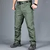 Outdoorbroek Heren Tactische Camouflage Militaire Casual Combat Cargo Stretch Flexibele herenlichtgewicht broek