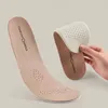 Peças de sapato acessórios palmilhas de couro genuíno para sapatos homens mulheres respirável absorção de suor prevenção de odor látex esportes palmilhas de absorção de choque 231019