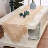 Table Runner Waterproof Table Runner Oilproof Table Flag Oval Embroidered Tea Table Europe TV Cabinet Tablecloth Lace Dresser Shoe Dust Cover 231019
