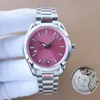 Orologio da donna Orologio meccanico automatico Cinturino in acciaio inossidabile da 34 mm design impermeabile Orologio premium regalo