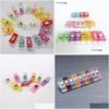 Outils d'artisanat 5000pcs clips en plastique mticolor de haute qualité pour patchwork couture bricolage artisanat quilt quilting clip trèfle merveille 9 couleurs hom dhbp1