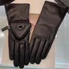 Gants d'hiver en cuir pour hommes et femmes, mitaines chaudes pour moto, à paume ouverte, de Sport, de Baseball