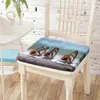 Pillow Cartoon Butterfly Chair Square Mat Soft Breathable Dining Room Seat Comfort Pads Bedroom Balcony For Home Office Decor