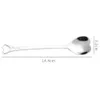 Coffee Scoops 30 pièces en forme de coeur cuillère à café en acier inoxydable remuant cuillère à café Dessert crème glacée Scoop mélangeur vaisselle cuisine barre outils 231018