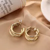 Stud Statement Vintage Clip on Earrings Without Piercing for Women Fashion Party Gift Bijoux Jewelry 231019