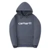 2023 Nuevos hombres y mujeres suéter sudaderas con capucha diseñador de moda marca cahart carthart khart imprimir chaqueta de pareja recta iw7f