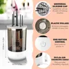 Makeup Tools Electric Makeup Brush Cleaner Automatic Cosmetics Brush Cleaner för alla storlekar Borstar Ställ USB -laddning av rengöring Borstar 231020