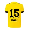 23 24 Haller Soccer Jerseys REUS 2023 2024 Borussia Football Shirt Bellingham Neongelb Hummels Brandt Dortmunds Hommes Enfants Kits spéciaux Maillot de Foot Fans Joueur