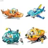Blockerar anime octonauts bläckfisk Gup byggstenar actionfigurer Ocean Creatures Toy Bricks Friend Interaction Kids Toys For Boy Girl R231020