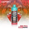 Otantik vapen titan 10000 puflar 10000 tek kullanımlık vape kalem razz çubuk 10k 12k 9k puf şarj edilebilir çift örgü bobin 20ml önceden doldurulmuş e sigara sızıntı