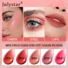 Beauty Monochrome Matte Liquid Blush Natural Long Lasting Lipstick Glaze Sun Red Pink Eyeshadow Blush Liquid