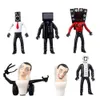 Action Toy Figures Audio Man and Camera Titan Man toalettman Byggnadsblock Toys Diy Bricks Toy Wholesale by Fast Air 05