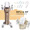 Promoção de atacado para remoção de rugas de lifting facial 10 cartuchos MFU RF radiofrequência apertar máquina de beleza de emagrecimento facial em forma de V para todos os diferentes usos de pele