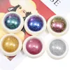 Nail Glitter 6st/Set Chameleon Opal Flakes Chrome Mirror Aurora Yuki Sparkly paljetter Pigment för Gel Polish Manicure Powder Net 0.2G