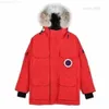 2023 Nouveau designer canadien Polk Goose Down Jacket Men 08 Équipe d'expédition en outillage de sport long pour envoyer les femmes surmonter le froid de moins 40 degrés