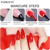 Nail Polish Parkson No Wipe Top Base Coat Gel polish Design Enhancer Varnish Semi Permanent Soak Off UV LED Art Tool 231020