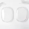 AirPods 용 Max Case Black Silver Headphone Cushions 액세서리 실리콘 하이 커스텀 투명 보호 커버