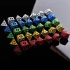 Outdoor Games Activities MultiSided 7Die Dice Set Game For TRPG DND Accessories Polyhedral D4 D6 D8 D10 D12 D20 Board Card Math 231020