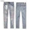 Jeans pour hommes Jeans violets hommes Designer marque de mode Jeans anti-âge Slim Fit Jeans décontractés Pu2023900 taille 30-32-34-36