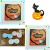 Accessori per occhiali Specifiche pazzesche elevate Halloween Cosplay Colore Contatto Custodia Custodia Scatola di imballaggio Consegna a goccia Salute Beaut Dhgyx