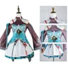 Cosplay Anime jeu Honkai Star Rail Cosplay Costume QINGQUE ensemble complet avec perruque Sexy belle robe uniforme Halloween carnaval tenue de fête