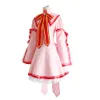 Cosplay Kanbe Kotori Rewrite Anime Cosplay Frauen Japanisches Spiel Rosa Lolita Kleid Uniformen Anzug Kostüme für Halloween Partycosplay